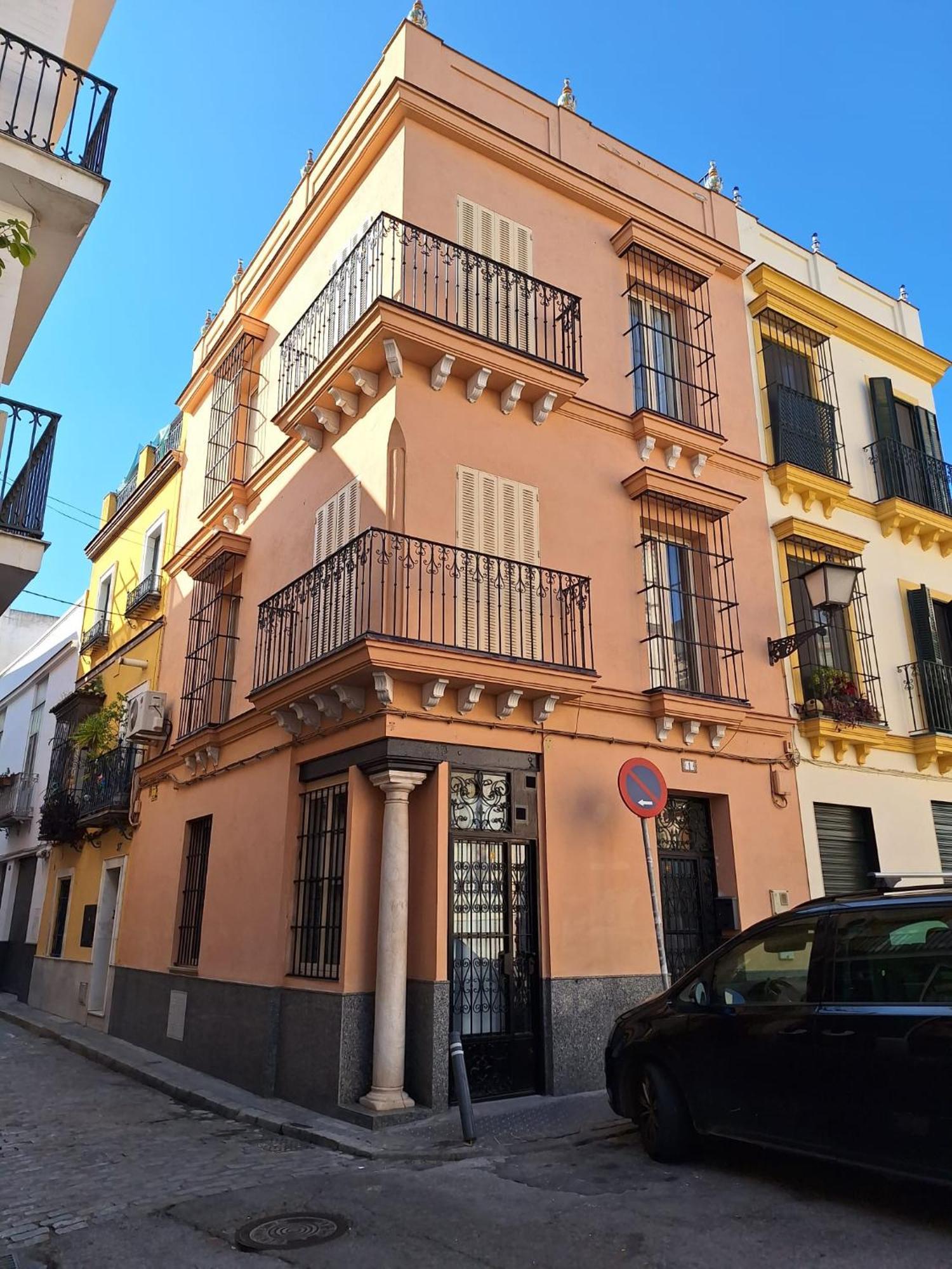 Apartamento Plaza San Roman 塞维利亚 外观 照片
